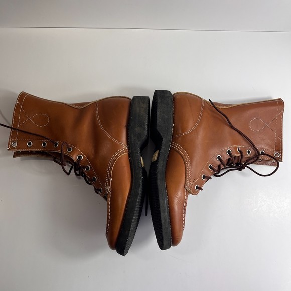 Chippewa Women's Vintage Leather Lace Up Work Winter Boots Sz 6 C - Picture 9 of 10